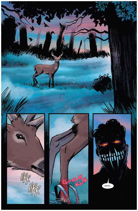 House Of Slaughter #1: Interior sample: Oh Deer