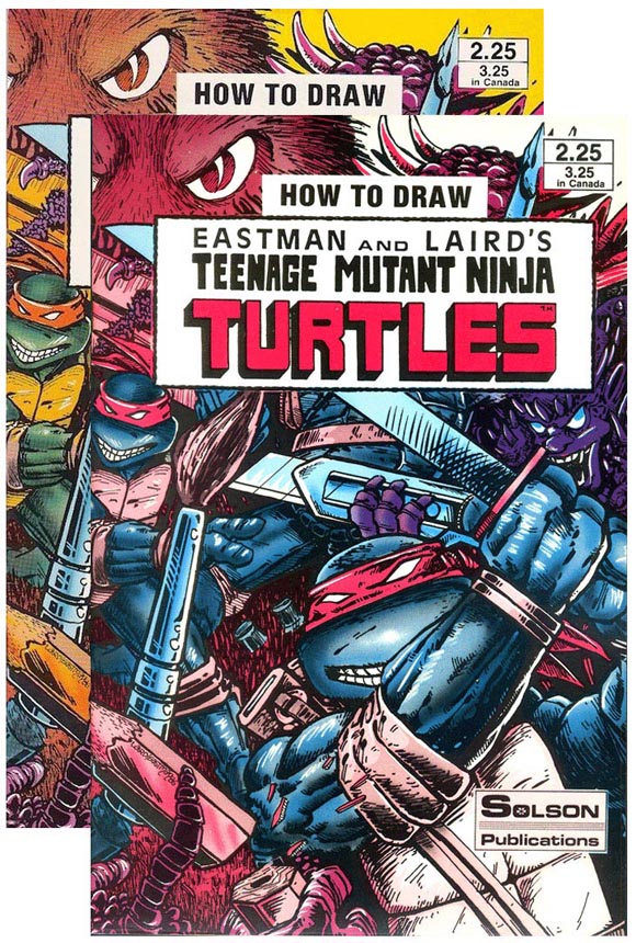 HOW to Draw Teenage Mutant Ninja Turtles (Solson) (1986 Series) #1