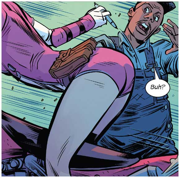 Howard The Duck #1 Panel: First Gwenpool