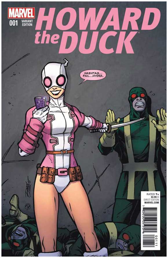 Howard The Duck #1 Ron Lim Gwenpool Cover
