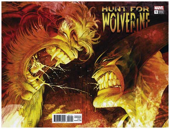 Hunt For Wolverine #1 Kubert wrap-around art