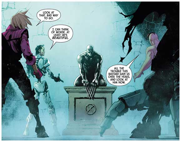 Hunt For Wolverine #1 Sample Panel #1