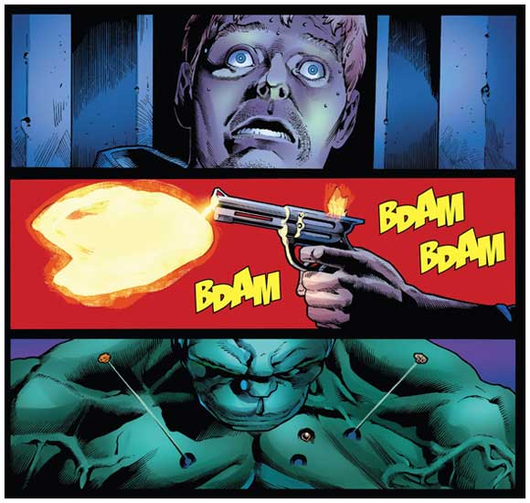 Immortal hulk #1: Interior sample: Fear