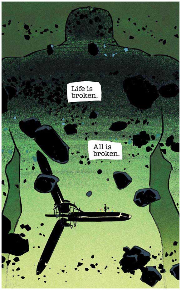 Immortal Hulk #25 Interior Panel: All Is Broken