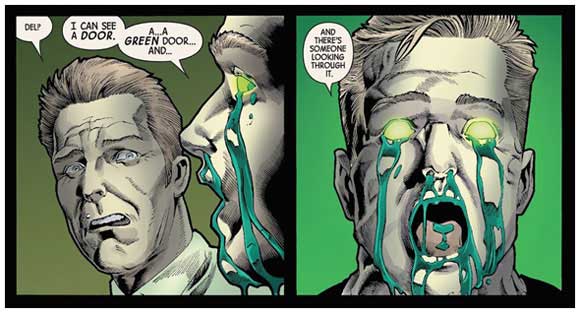 Immortal Hulk #2 interior panel: Gamma Poison