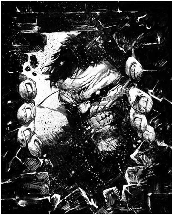 Immortal Hulk #2 Gerardo Zaffino Cover Variant Art