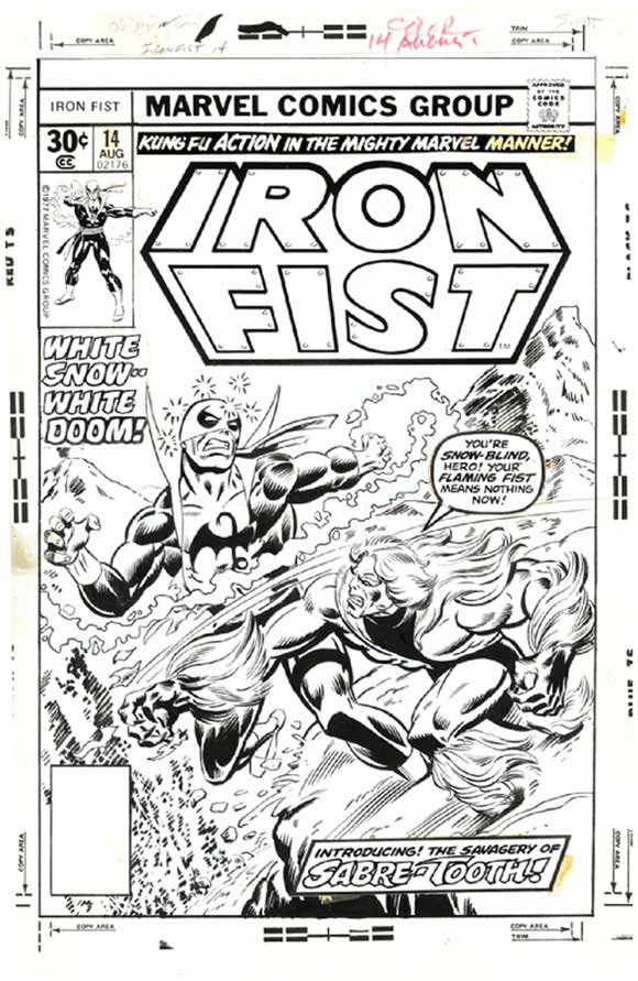 Iron Fist #14 Cover Art