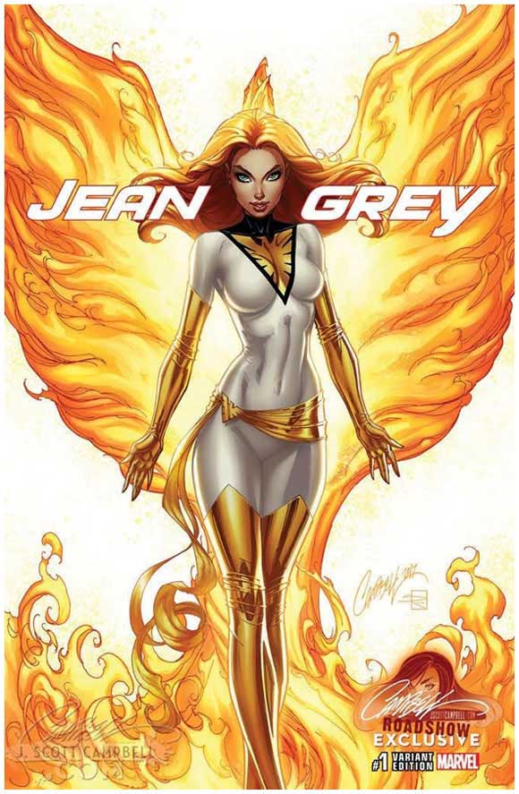 Jean Grey #1 JScottCampbell.com Edition D
