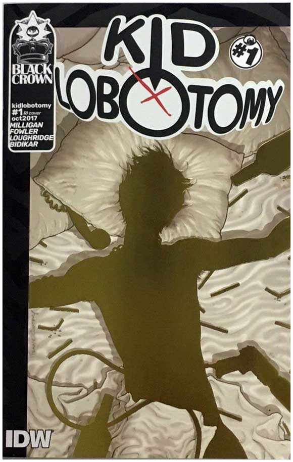 Kid Lobotomy #1 Gold Foil Recalled Edition