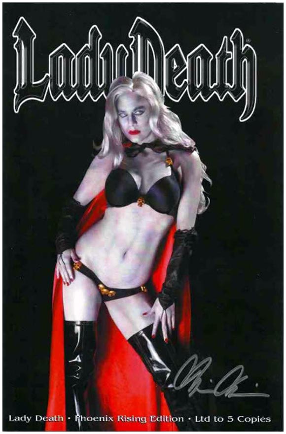 Lady Death Phoenix Rising 5 Copies only
