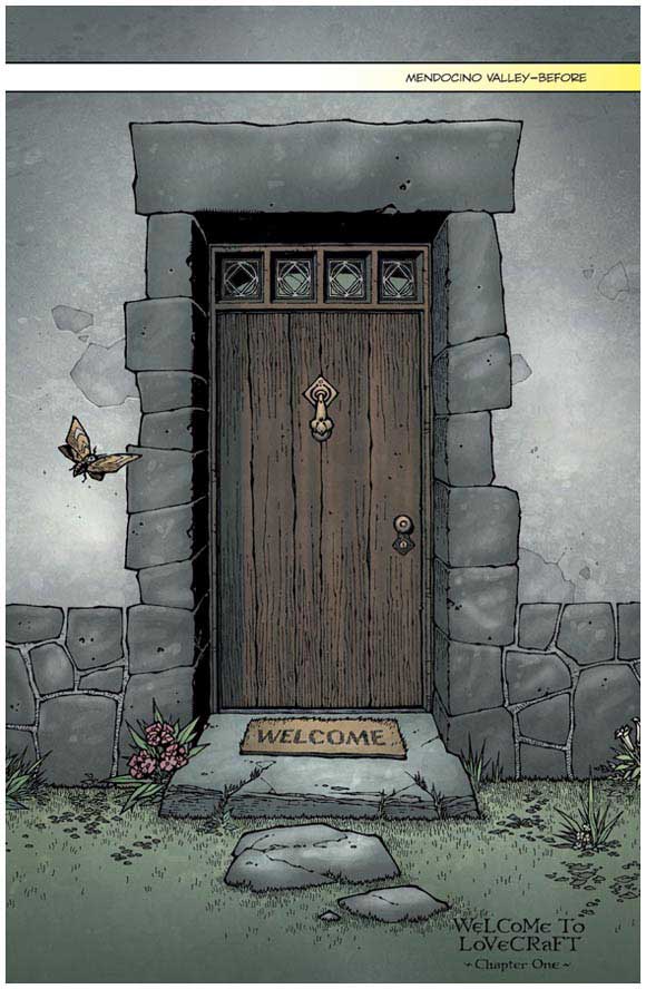 Locke And Key Welcome To Lovecraft Special Edition: Opening panel - welcome
