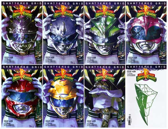 Mighty Morphin Power Rangers #25 Diamond Editions