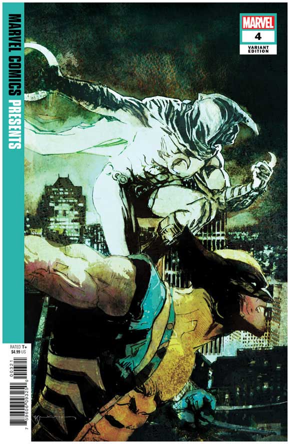 Marvel Comics Presents #4 Bill Sienkiewicz 1:50 front cover