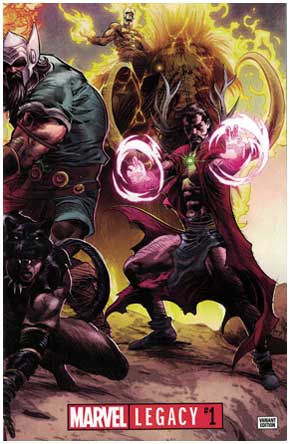 Marvel Legacy #1 Mike Deodato Color Wraparound 1:500 JUN178536
