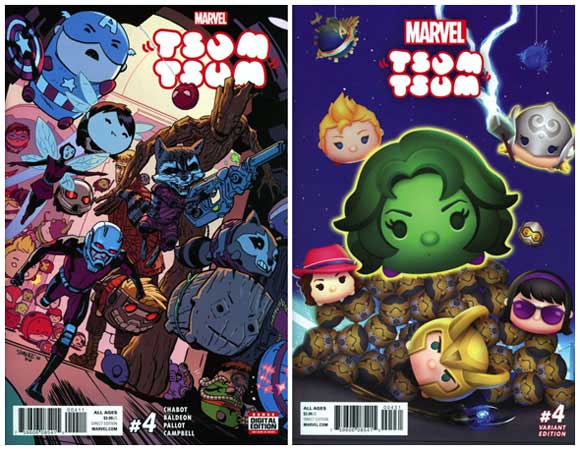Marvel Tsum Tsum #4 Other Covers