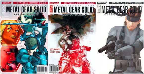 Metal Gear Solid: Sons Of Liberty #1 Other covers