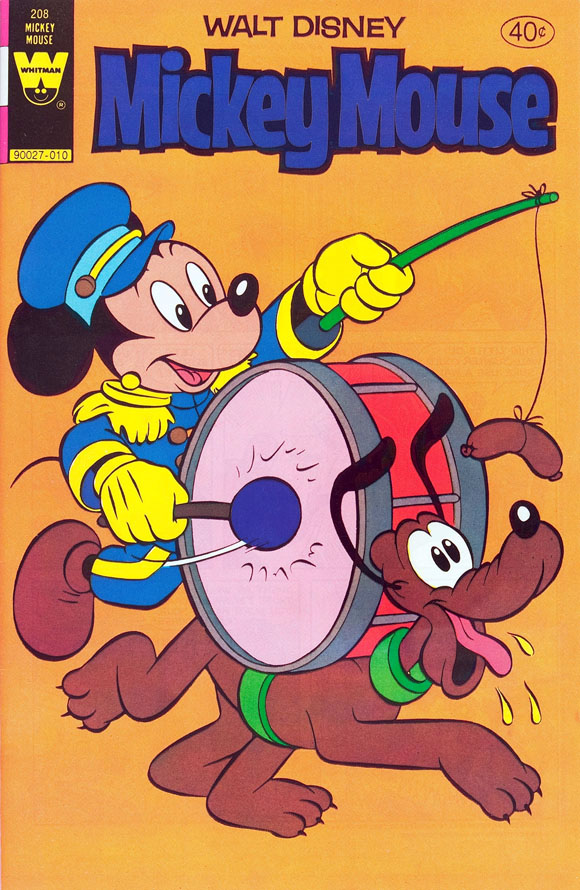 Mickey Mouse #208 Whitman 1980