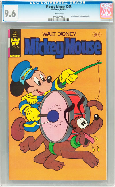 Mickey Mouse #208 cgc 9.6