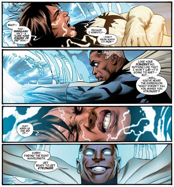 Mighty Avengers #3 Interior sample - Hurt