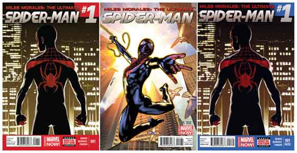 Miles Morales: Ultimate Spider-Man #1 Other Covers