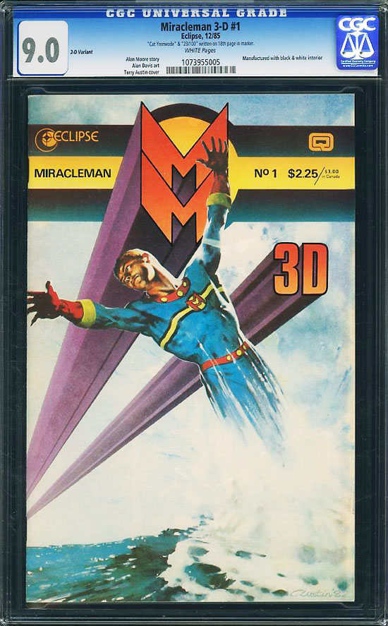 Miracleman 2-D CGC 9.0