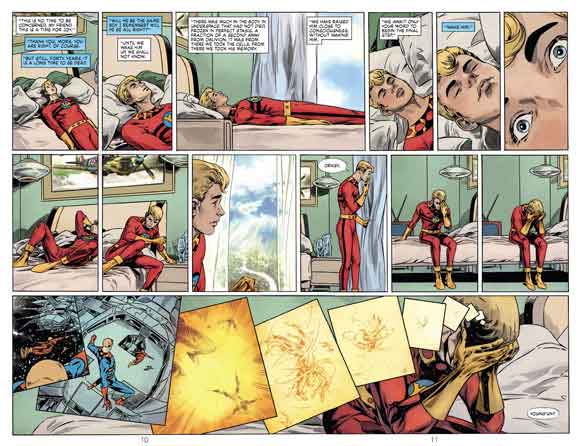 Miracleman Silver Age #1 Interior Sample: A dream of death