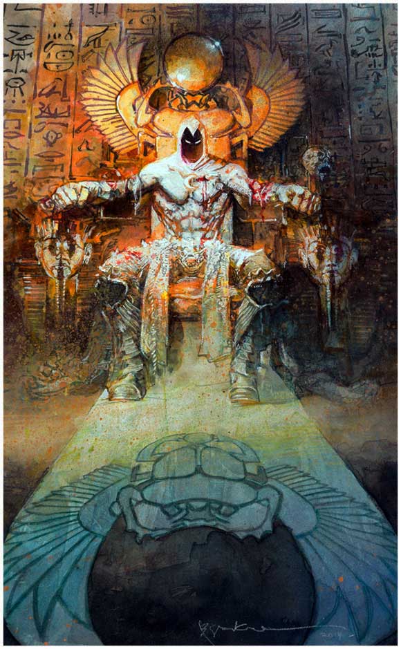 Moon Knight #1 1in75 1:75 Art