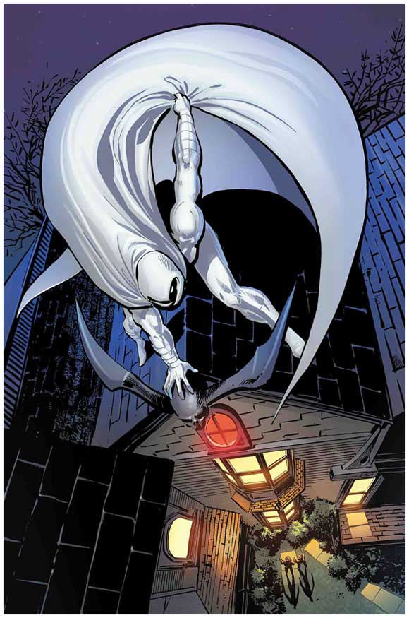 Moon Knight #200 Bill Sienkiewicz remastered art