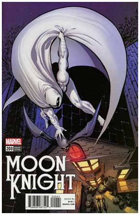 NM or better ~ Marvel Moon Knight #200-1:50 Nowlan Variant 