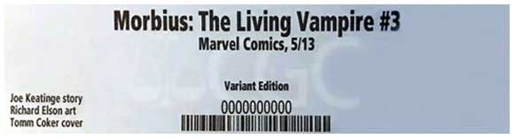 Morbius: The Living Vampire #3 Tomm Coker 1:50 Variant CGC Label