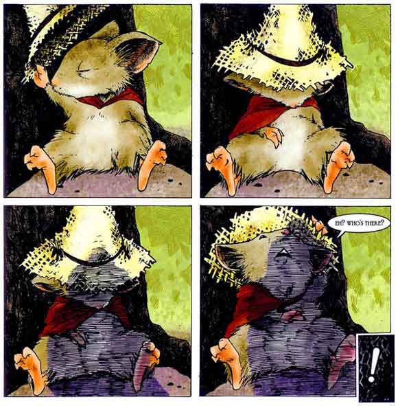 Mouse Guard #1 Interior Sample: Deadly Sleep