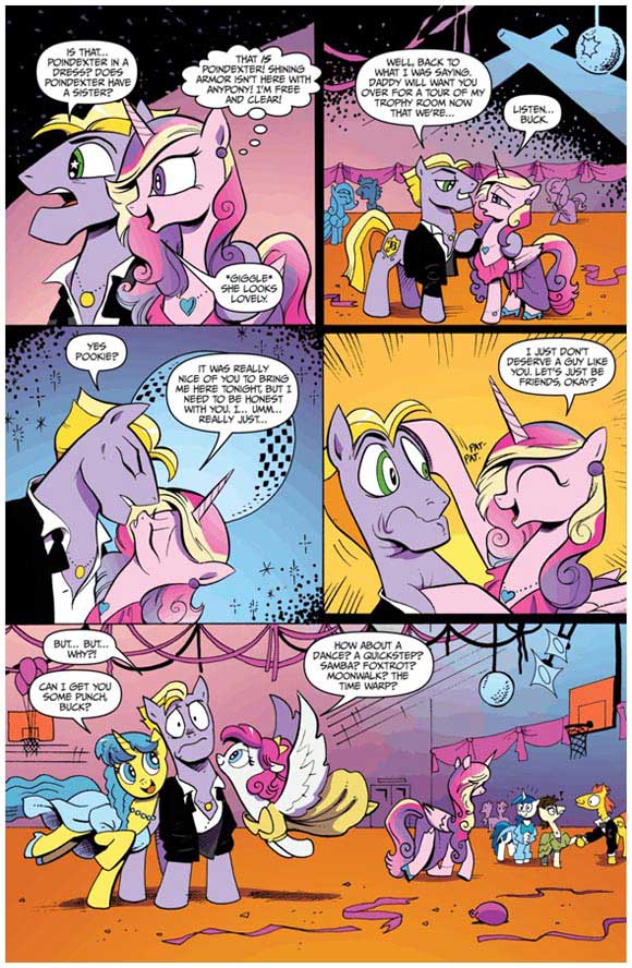 My Little Pony: Friendship Is Magic #12 Interior panel samples: Let's be friends