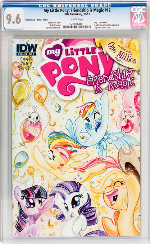 My Little Pony: Friendship Is Magic #12 Million Edition CGC 9.6
