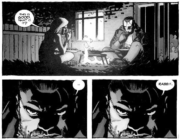 Negan Lives #1: Sample interior: Bait