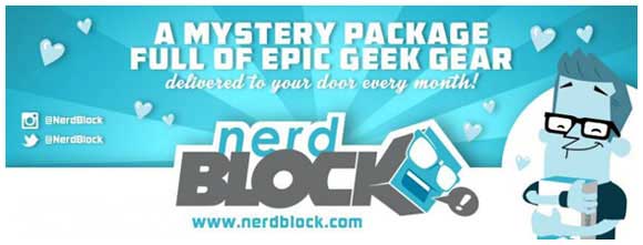 Nerd Block Mystery Package Advert