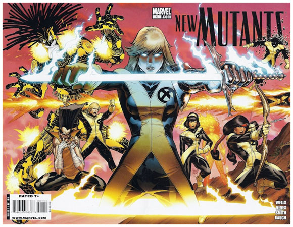 New Mutants #1 Adam Kubert Wraparound Cover