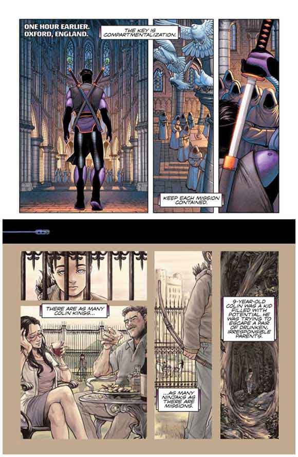 Ninjak #0 Beginings