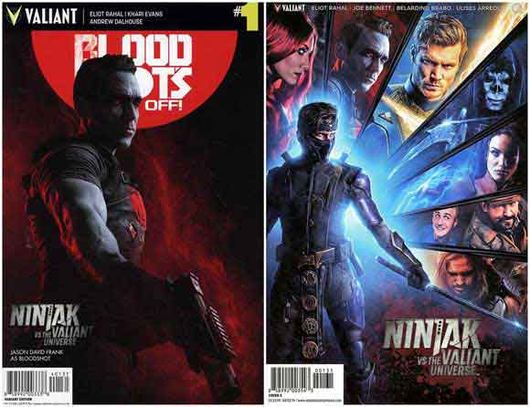 Ninjak #0 NYCC Covers Used Elsewhere
