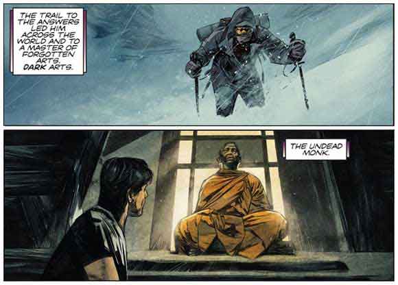 Ninjak #0 The Undead Monk