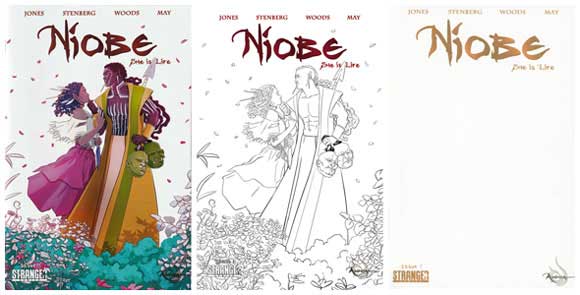 Niobe: She Is Life #1 Diamond second print covers