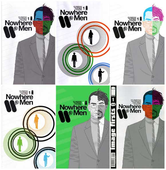 Nowhere Men #1 Standard Printings