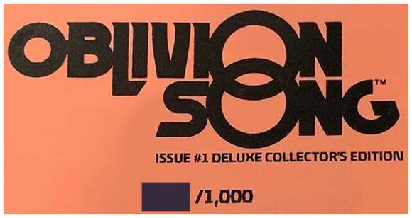 Oblivion Song #1 Collector's Edition Numbered Statue