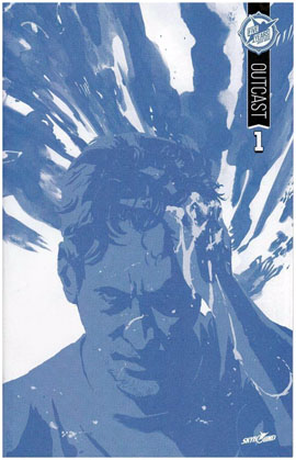 Outcast #1 Blue Line Edition Skybound 5th Anniversary