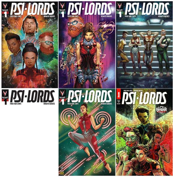 PSI-Lords #1 Marco Rudy Metal Variant 250 Copies