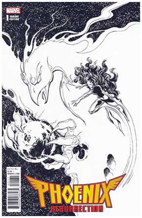 Phoenix Resurrection #1 Remastered John Byrne Sketch Edition