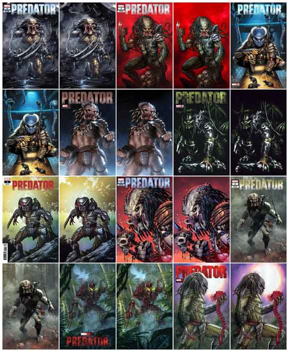 Predator #1 Shop Variants