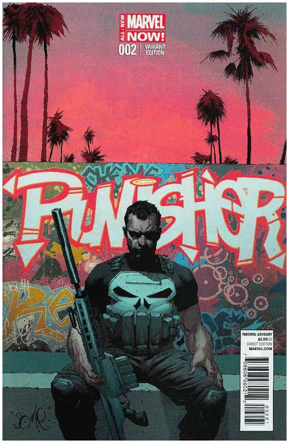 Punisher #2 Opena 1:50 Retailer Incentive Variant