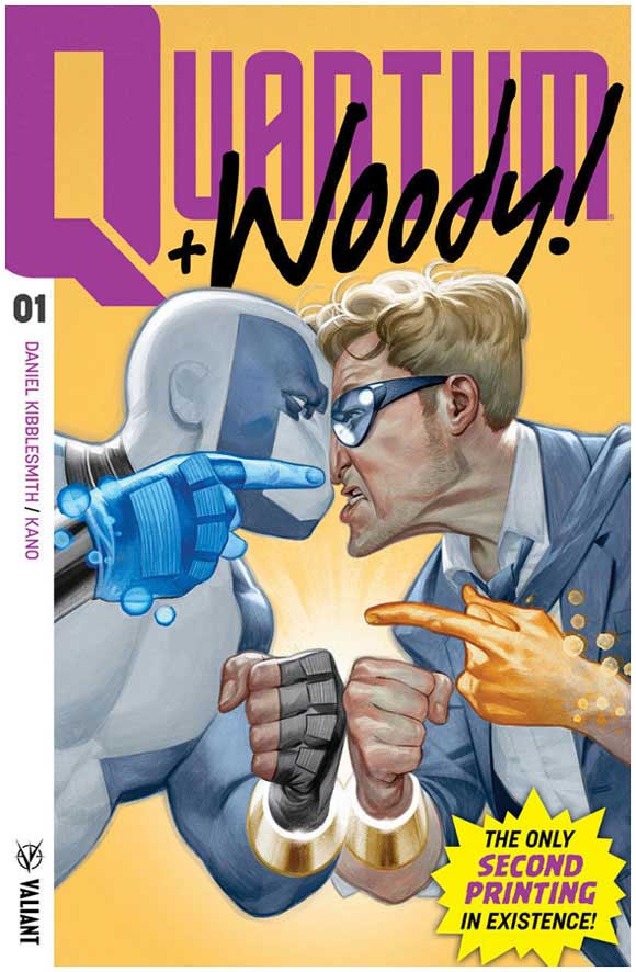 Quantum And Woody 2017 #1 Second Print limited to one copy