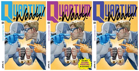 Quantum And Woody 2017 #1 First, Second and Third Prints