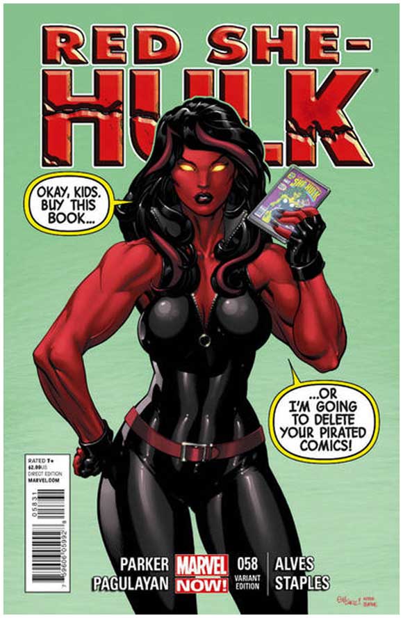 Red She-Hulk #58 McGuinness 1:20 Variant